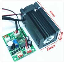 1.6W blue laser module with control electronics