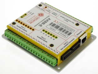 AXBB-E ethernet motion controller and breakout board combo