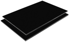 25mm solid polyethilen sheet (black), width=995mm